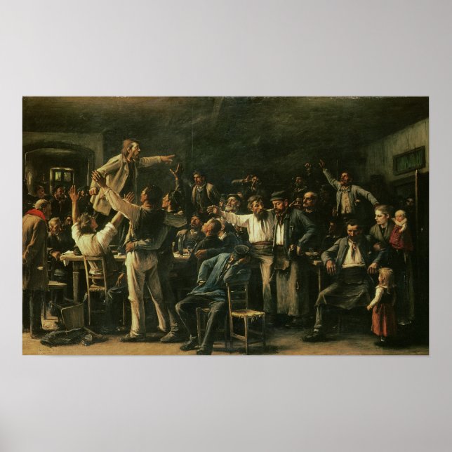 Strike, 1895 poster (Front)