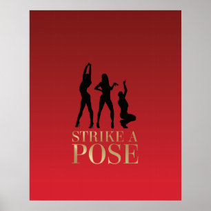 Strike a Pose - DIY - Poster