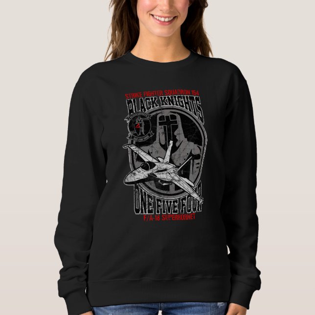 Strike Fighter Squadron 154 VFA 154 Sweatshirt (Front)