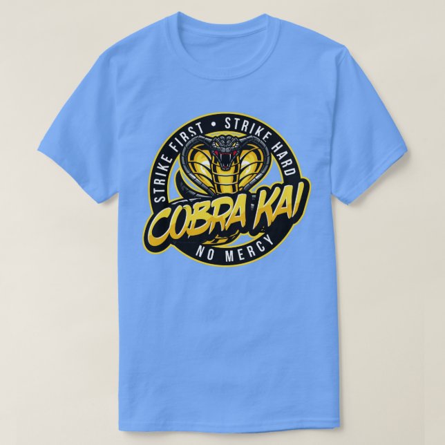 Strike First Strike Hard No Mercy T-Shirt (Design Front)