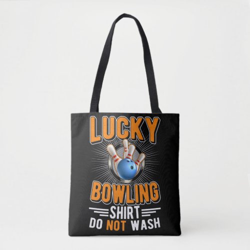 Strike Lover My Lucky Bowling Tote Bag