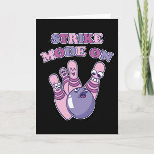 Strike Mode Bowling Player Bowling Gift Card
