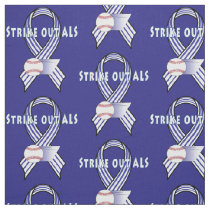 Strike Out Amyotropic Lateral Sclerosis ALS Fabric