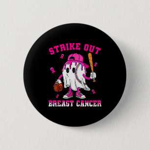 Strike Out Breast Cancer Shirt Boy Baseball Drip N Button