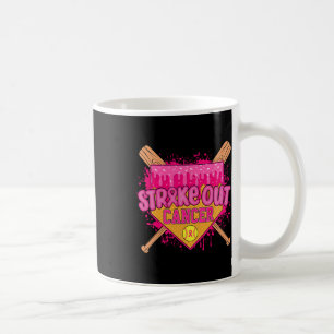Strike Out Breast Cancer Warrior Softll Drip Home Coffee Mug