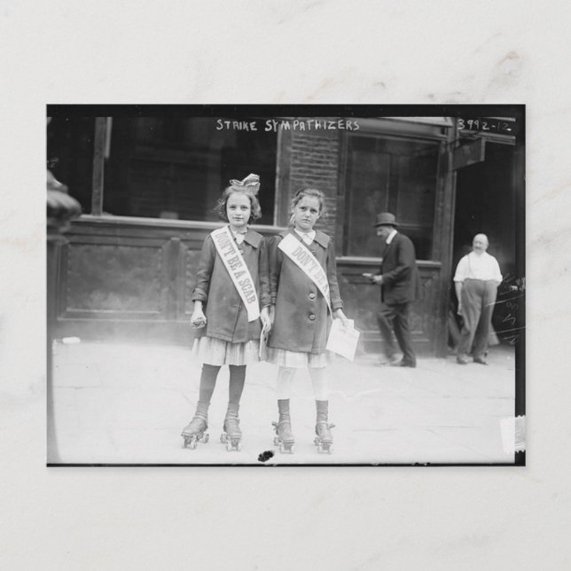 Strike Sympathizers Postcard (Front)