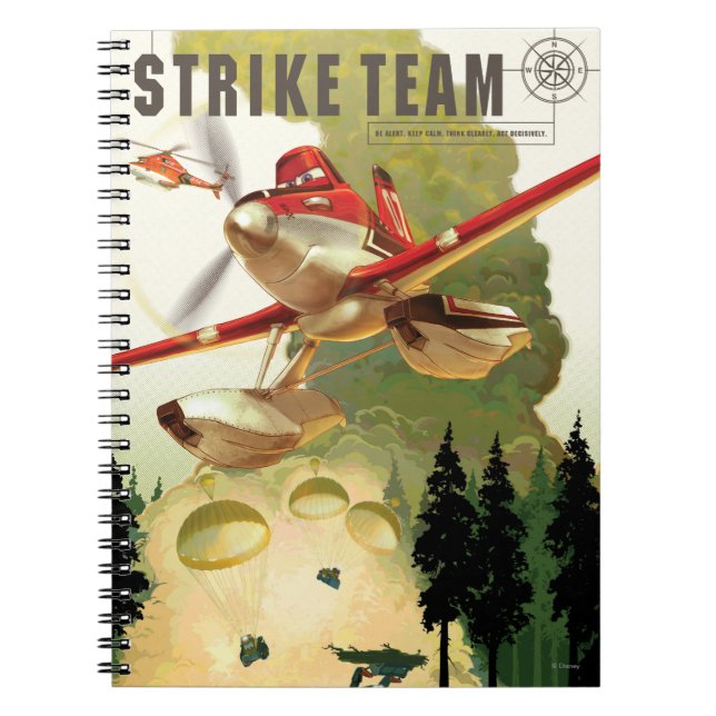 Strike Team Illustration Notebook (Front)