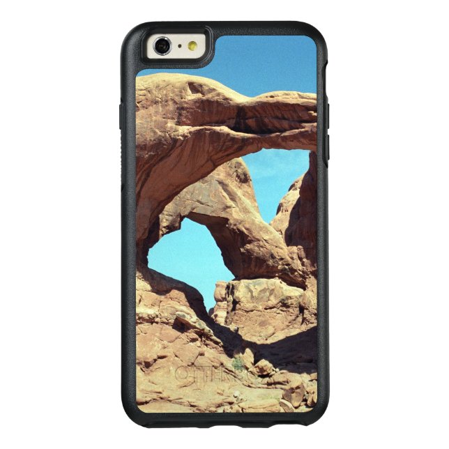 Striking Double Arch Desert Photo Otterbox iPhone Case (Back)