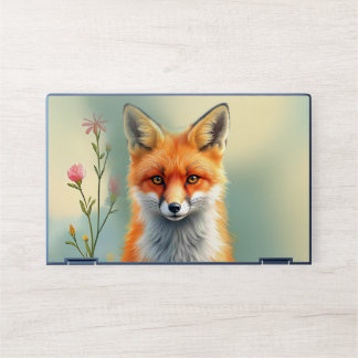 Striking Eyes of a Cunning Red Fox HP Laptop Skin