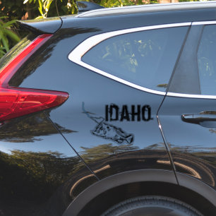 STRIKING IDAHO - ONE BAD BASS STICKER