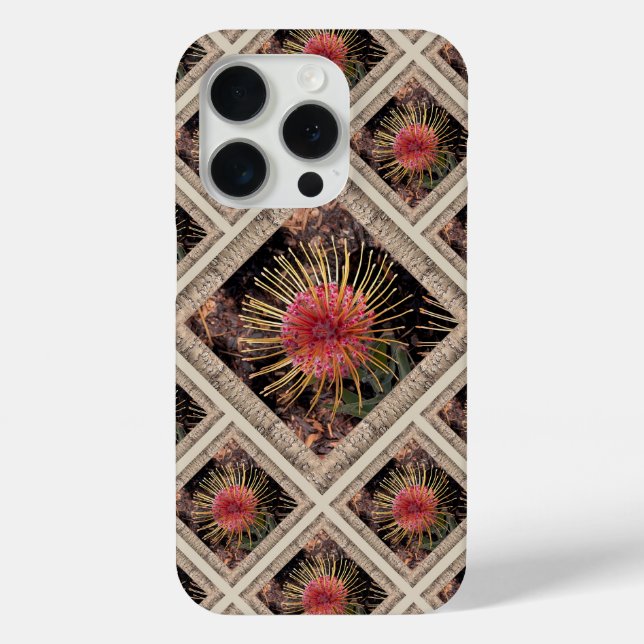 Striking iPhone Case with Stunning Protea (Back)