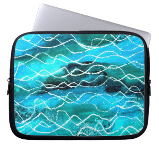 Striking Laptop Sleeve in Bright Turquoise