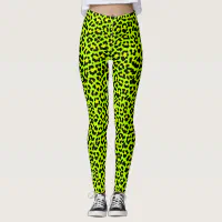 Rainbow Animal Print Workout Leggings LGBT Women Patched Cheetah