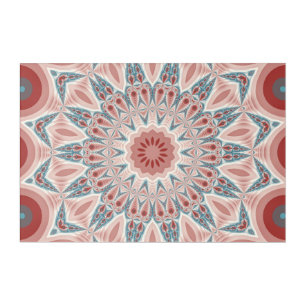 Striking Modern Kaleidoscope Mandala Fractal Art