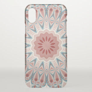 Striking Modern Kaleidoscope Mandala Fractal Art iPhone XS Case