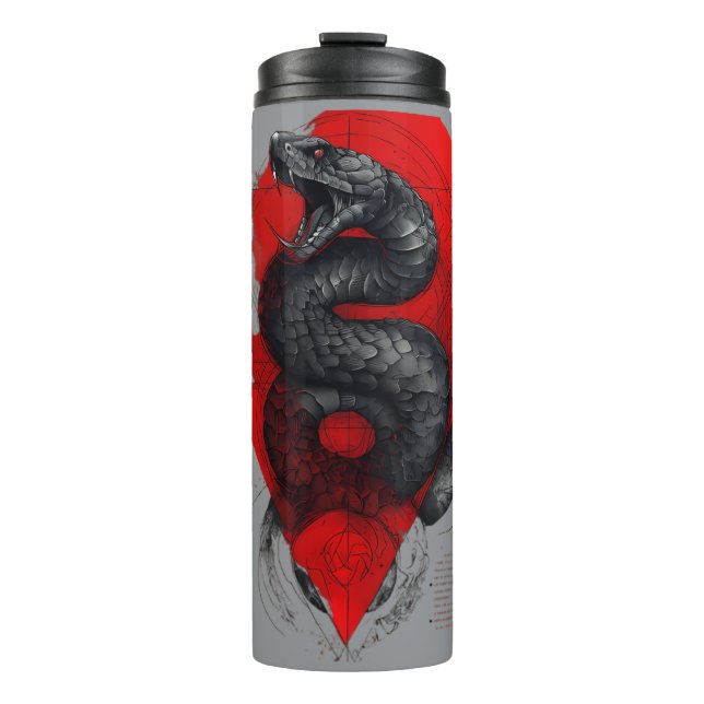 Striking Viper Trash Polka Thermal Tumbler (Front)