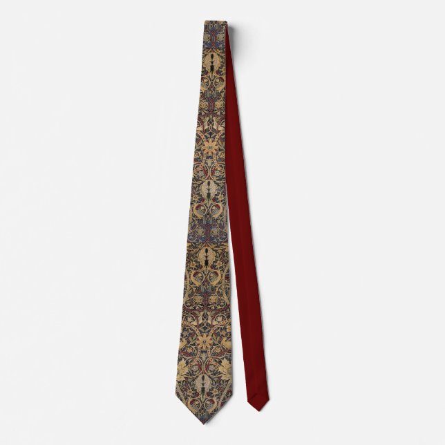 Striking William Morris Bullerwood Design Neck Tie (Front)