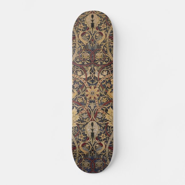 Striking William Morris Bullerwood Design Skateboard (Front)