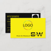 Custom Logo Typography Personal Shopper Business Card