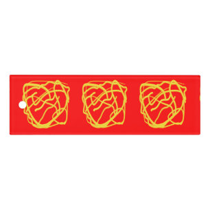 String and Rope Hope Art design Graphics red Ruler