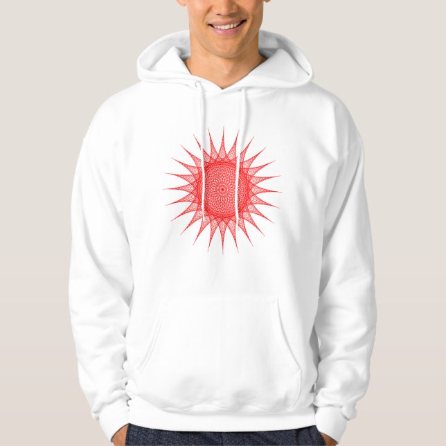String Art Mens Hoodie (Front)