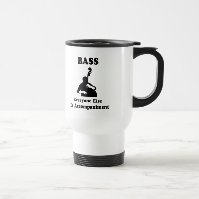 String Bass Gift Travel Mug (Right)