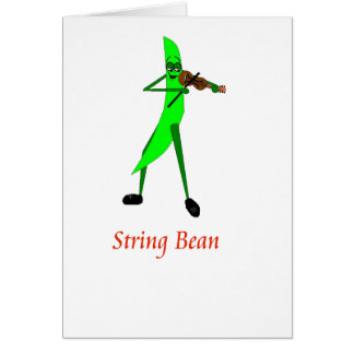 String Bean Cards