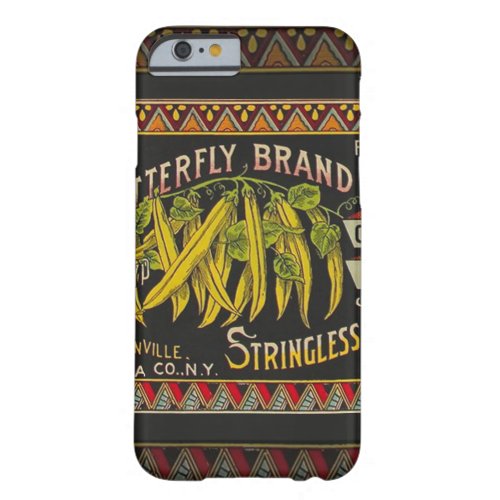 String Bean Label Vegetable Country Barely There iPhone 6 Case
