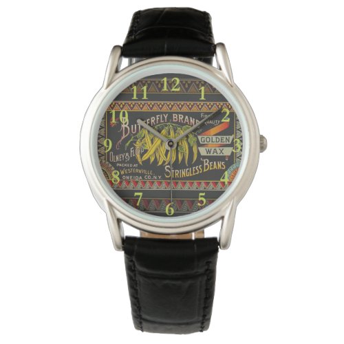 String Bean Label Vegetable Country Watch