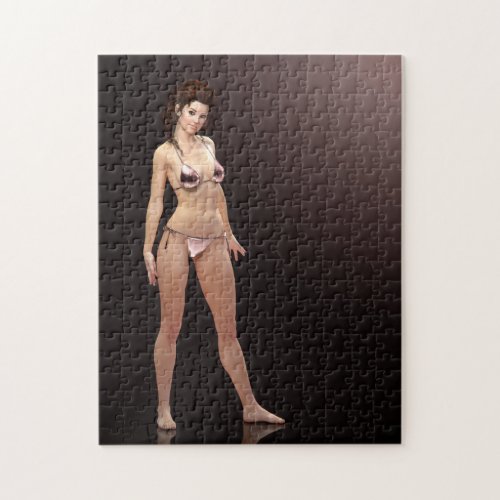 String Bikini Anna Jigsaw Puzzle