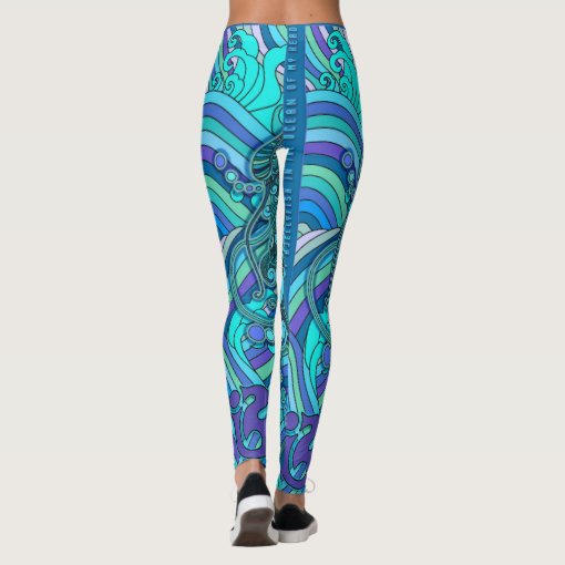 String Cheese Incident Jellyfish Jelly Fish SCI Leggings Zazzle