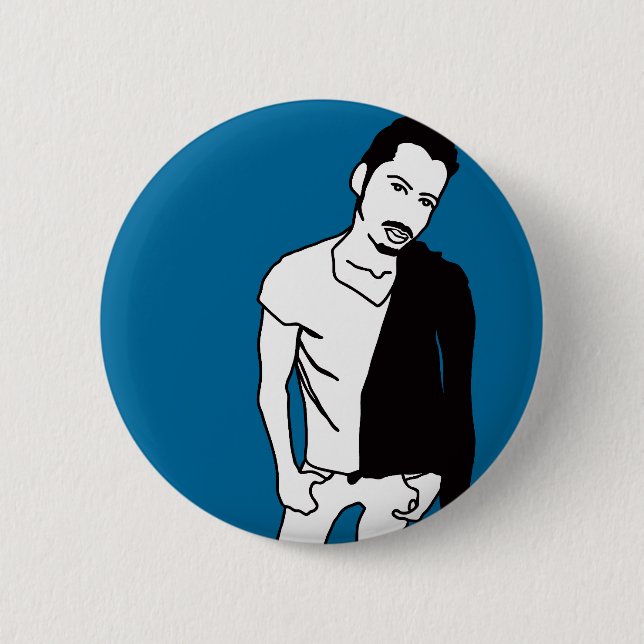 string grease button (Front)