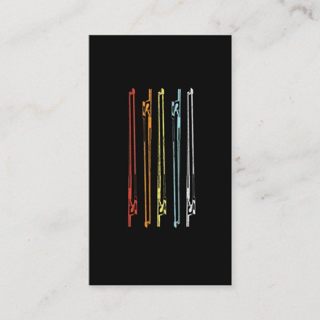 String Instrument Player Gift for Musician Business Card (Front)