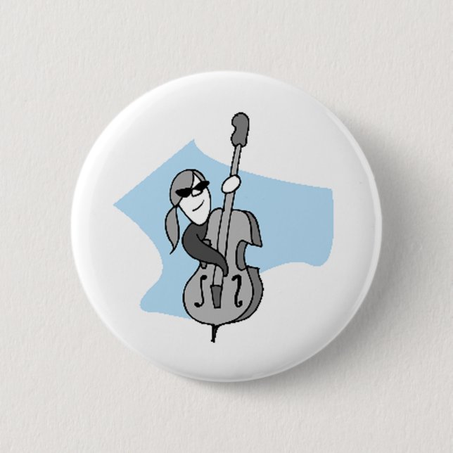 String Instruments-Double Bass Button (Front)