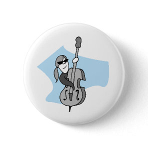 String Instruments-Double Bass Button