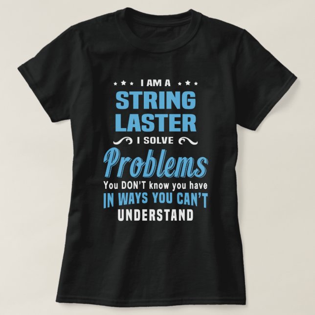 String Laster T-Shirt (Design Front)