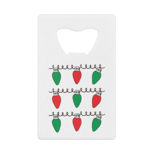 String Lights Drawing Christmas Light Bulb Drawing Credit Card Bottle Opener
