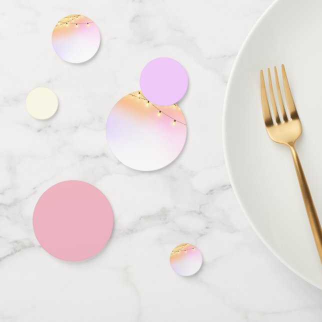 String Lights Pastels Confetti (Group)