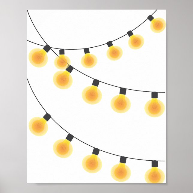 String Lights Poster (Front)
