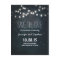 string lights save the date with starry night sky