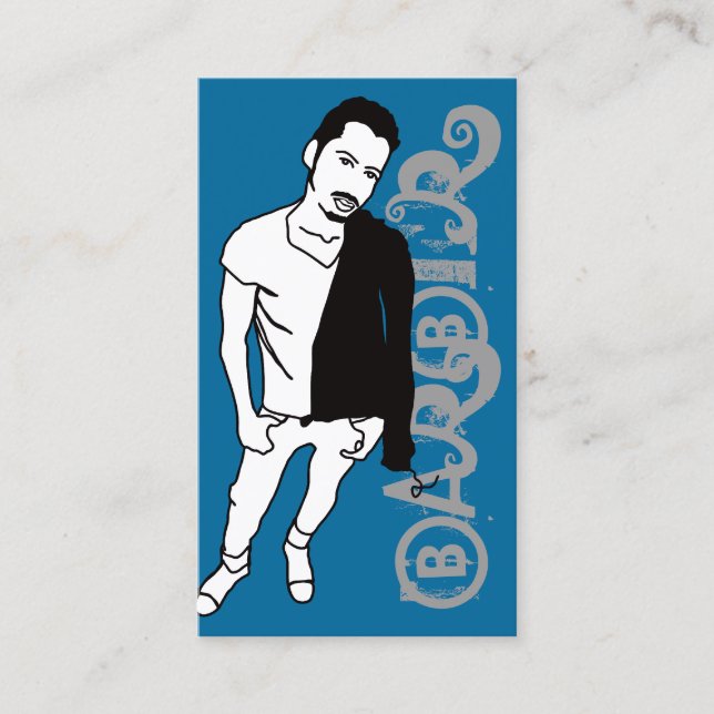 string me along barbershop (loyalty 50% off card) loyalty card (Front)