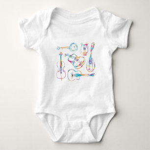 String Musician Baby Bodysuit