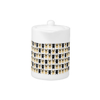 String O' Pugs Teapot