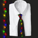 String of Christmas lights Neck Tie