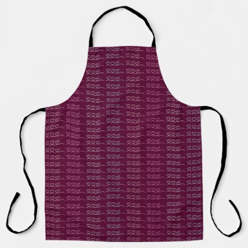 String of Hearts Apron