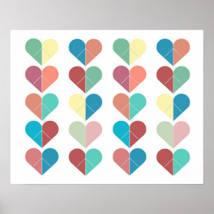 String of Hearts Poster