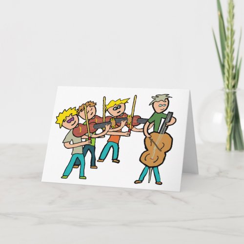 String Quartet Card