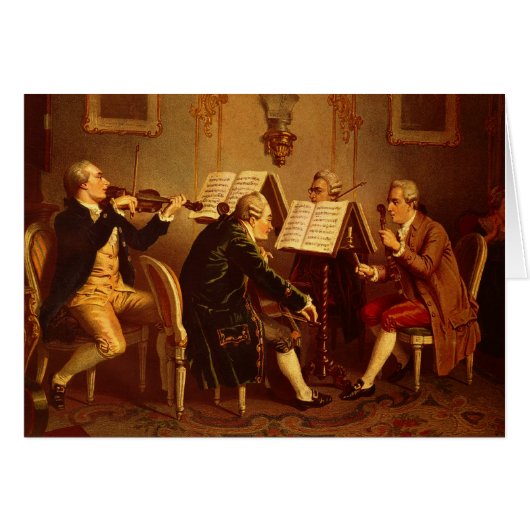 String Quartet Cards (Front Horizontal)