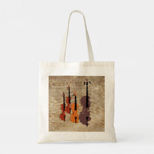 String Quartet Tote Bag