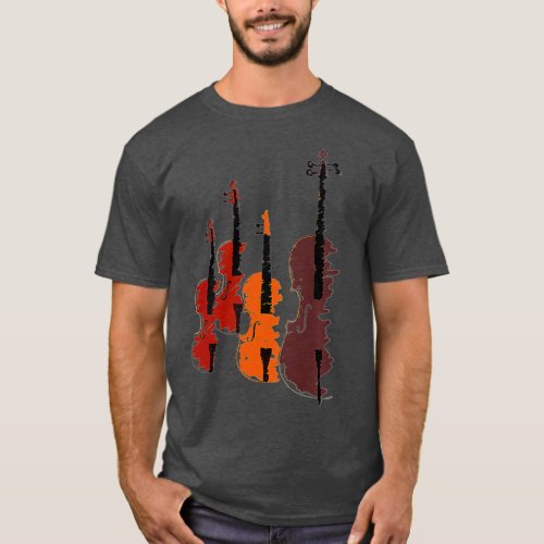 String Quartet wo Violins Viola and Cello  T_Shirt